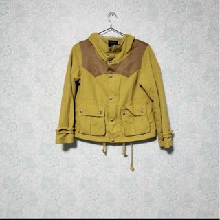 ダブルクローゼット(w closet)の【A50】w closet  マウンテンパーカー   イエロー(ブルゾン)