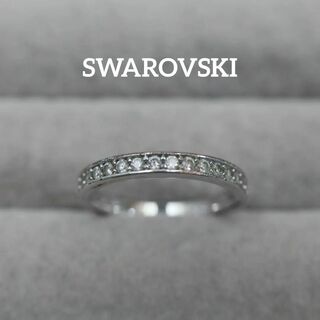 スワロフスキー(SWAROVSKI)の【匿名配送】SWAROVSKI スワロフスキー リング 指輪 9号 ストーン 3(リング(指輪))