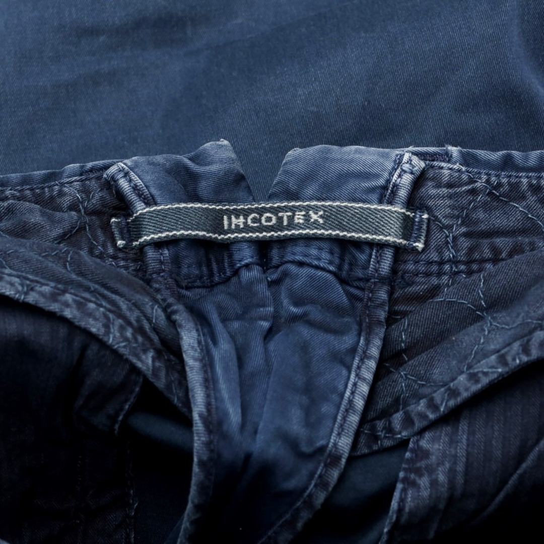 INCOTEX(インコテックス)の【中古】インコテックス INCOTEX コットン カジュアルスラックスパンツ ネイビー【サイズ30】【メンズ】 メンズのパンツ(スラックス)の商品写真
