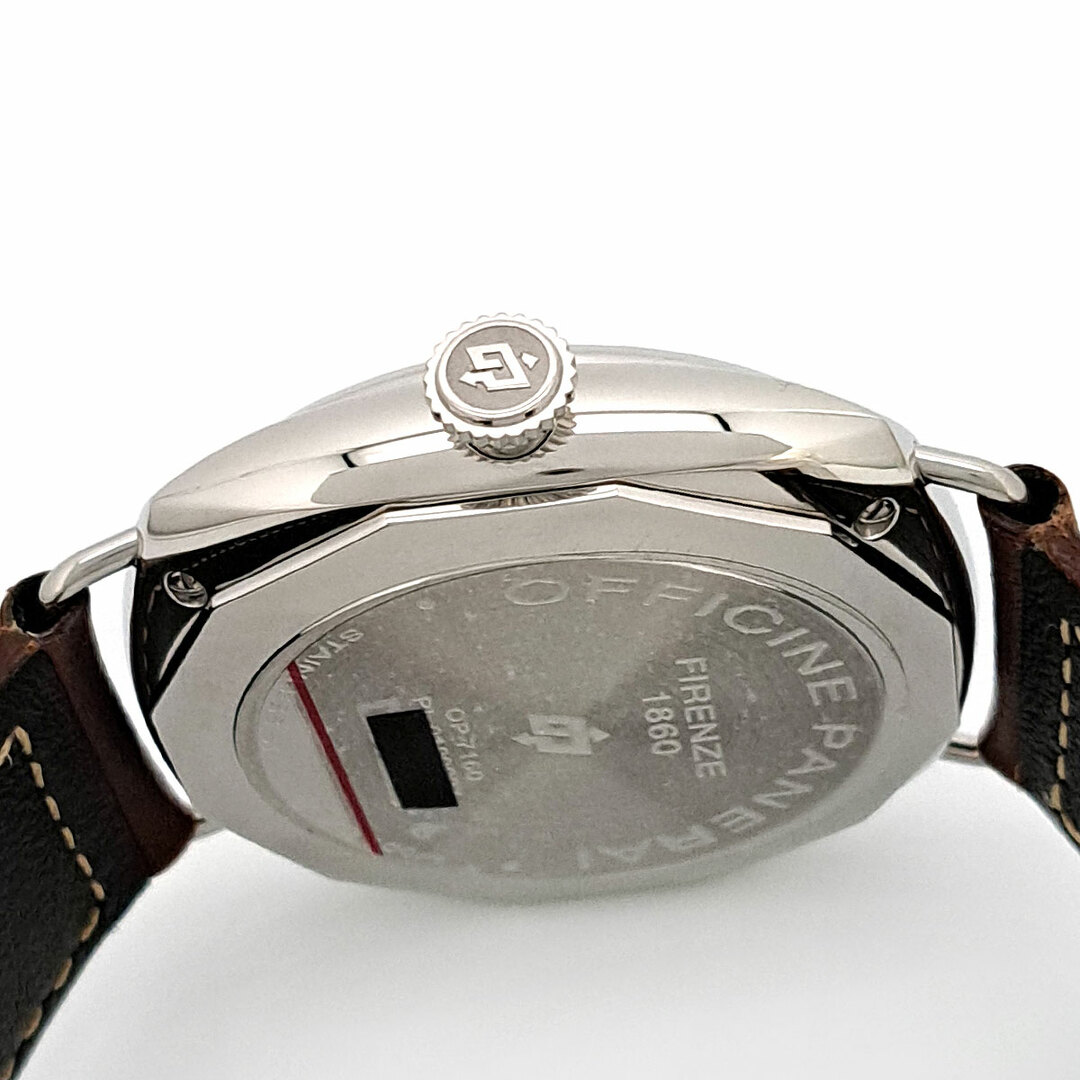 腕時計(アナログ)オフィチーネ パネライ ラジオミール ベースロゴ 3デイズ PAM00753 手巻き ステンレススティール メンズ OFFICINE PANERAI  【時計】
