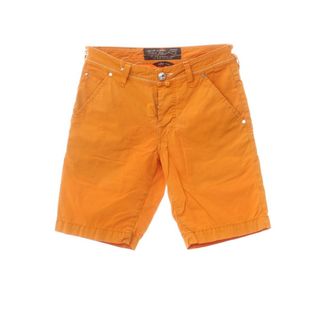 【中古】ヤコブコーエン JACOB COHEN ストレッチコットン ショートパンツ オレンジ【サイズ30】【メンズ】