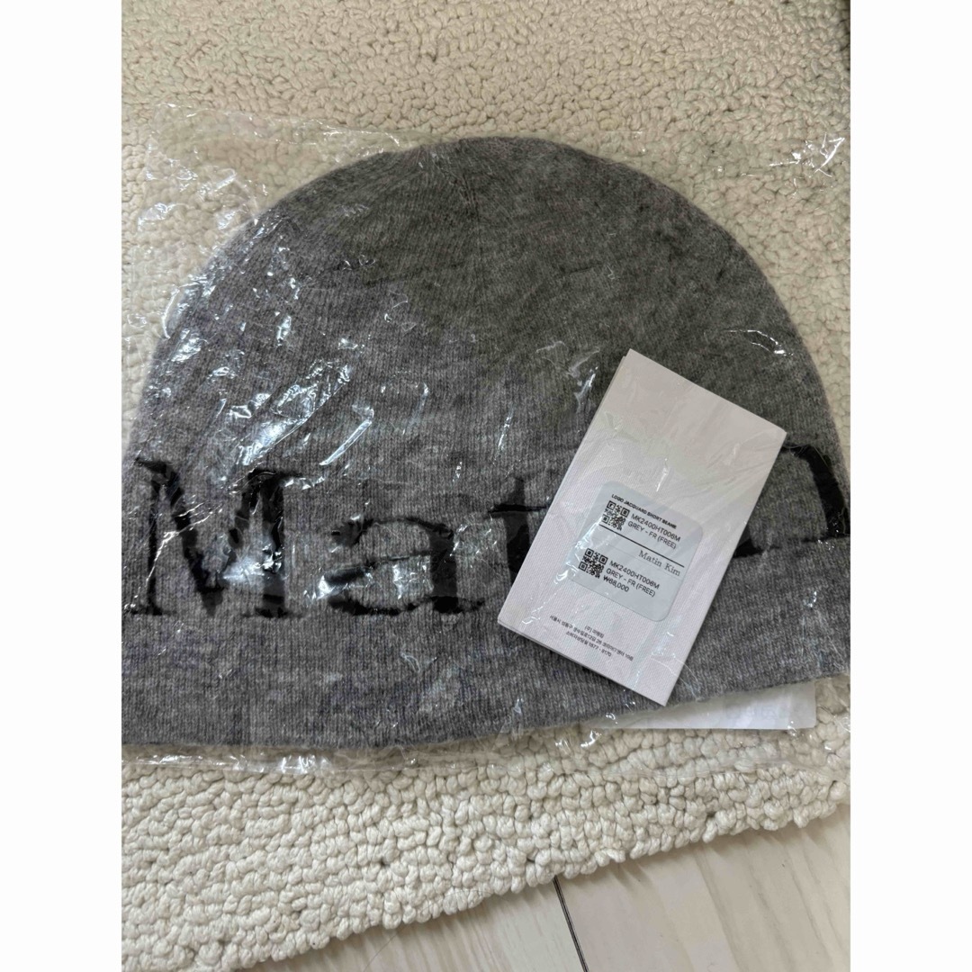 【新品・未使用】matin kimビーニー レディースの帽子(ニット帽/ビーニー)の商品写真