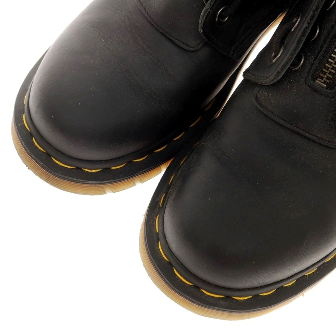 Dr.Martens(ドクターマーチン)の【中古】ドクターマーチン Dr.Martens レザー 8ホールブーツ ブラック【サイズ6】【レディース】 レディースの靴/シューズ(ブーツ)の商品写真