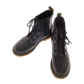 ドクターマーチン(Dr.Martens)の【中古】ドクターマーチン Dr.Martens レザー 8ホールブーツ ブラック【サイズ6】【レディース】(ブーツ)