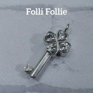 フォリフォリ(Folli Follie)の【匿名配送】 フォリフォリ ペンダントトップ SV925 5.5g クローバー(ネックレス)