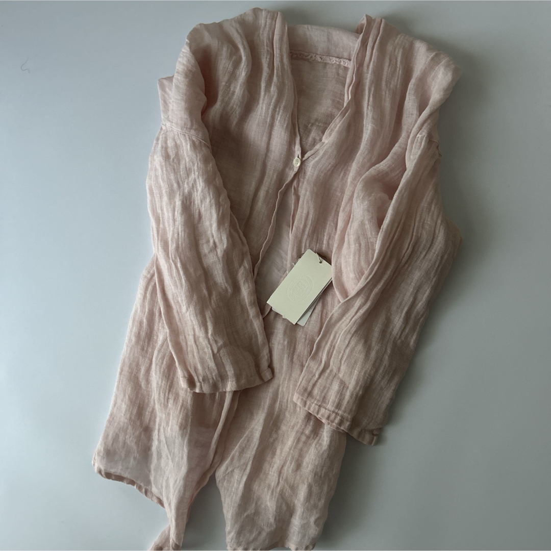 nest Robe(ネストローブ)の⭐︎最終お値下げ中　ネストローブ　桜染ストール　ショール レディースのファッション小物(マフラー/ショール)の商品写真