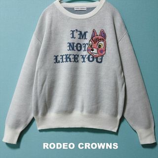 RODEO CROWNS - 【RODEO CROWNS】ロデオクラウンズ スクワロル サマーニット