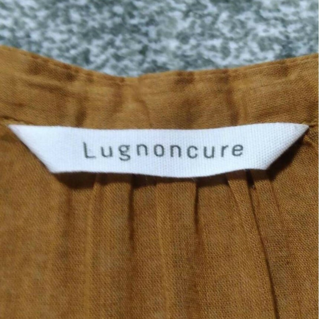 Lugnoncure(ルノンキュール)の【A72】Lugnoncure  インド綿ワンピース レディースのワンピース(ロングワンピース/マキシワンピース)の商品写真