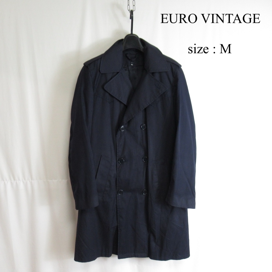 VINTAGE(ヴィンテージ)の80s EURO VINTAGE トレンチコート アウター ジャケット イタリア メンズのジャケット/アウター(トレンチコート)の商品写真