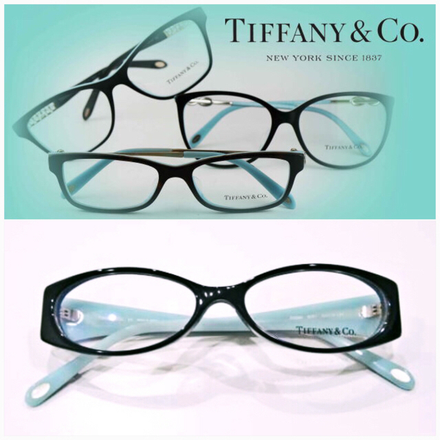 Tiffany & Co. - 新品 度なし有料レンズ付 ティファニー 眼鏡 メガネサングラスバッグシャネルの通販 by hsister's