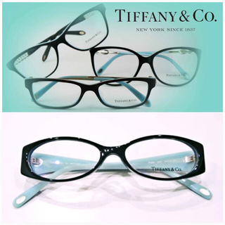 ティファニー(Tiffany & Co.)の新品 度なし有料レンズ付 ティファニー 眼鏡 メガネサングラスバッグシャネル(サングラス/メガネ)