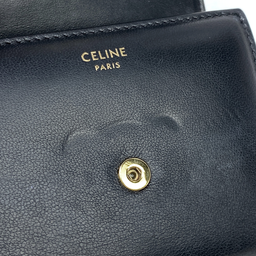 celine(セリーヌ)のセリーヌ スモールウォレット トリオンフ レディース 【中古】 レディースのファッション小物(財布)の商品写真