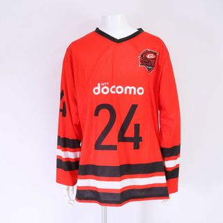 美品 RedHurricanes レッドハリケーンズ 大阪 ラグビー チーム ユニフォーム ジャージ L サイズ 長袖 Tシャツ メンズ EHM 1205-H104(ラグビー)