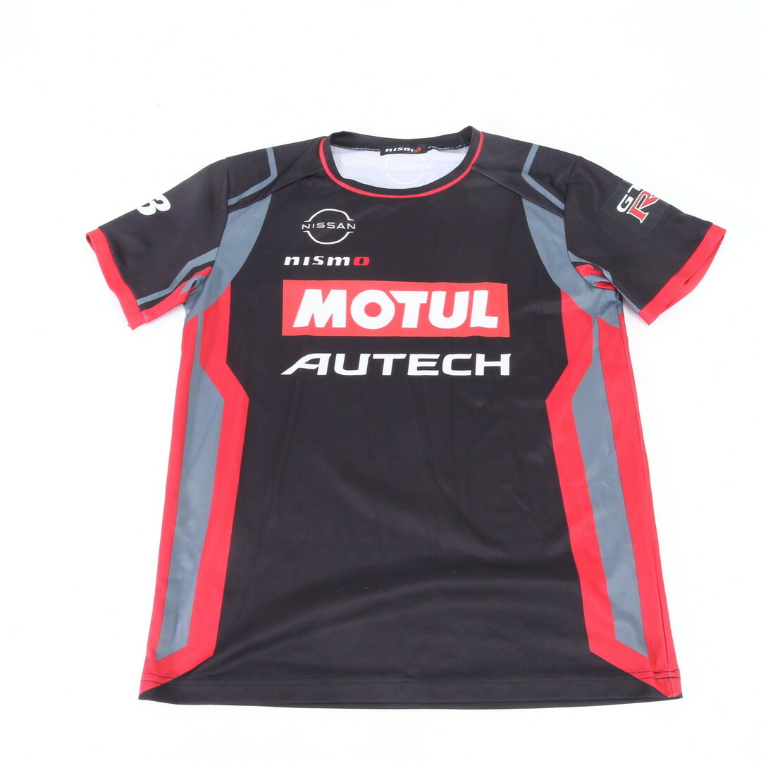 美品 NISMO Authentic ニスモ F1 ピットスタッフ Tシャツ ユニフォーム Lサイズ 半袖 モータースポーツ 日産 メンズ EHM 1205-H105 メンズのトップス(Tシャツ/カットソー(半袖/袖なし))の商品写真