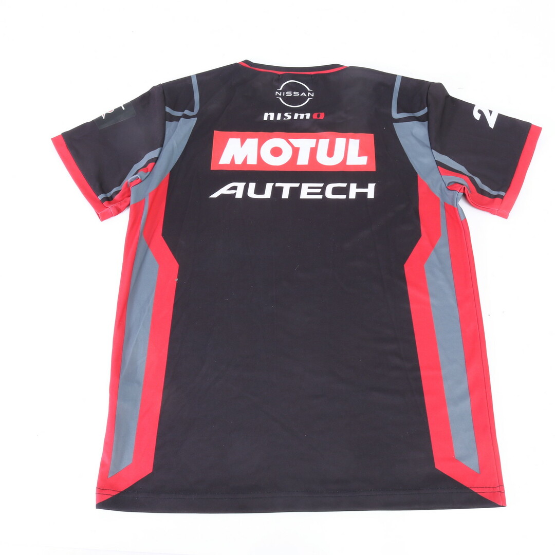 美品 NISMO Authentic ニスモ F1 ピットスタッフ Tシャツ ユニフォーム Lサイズ 半袖 モータースポーツ 日産 メンズ EHM 1205-H105 メンズのトップス(Tシャツ/カットソー(半袖/袖なし))の商品写真