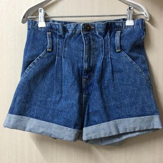 トゥデイフル(TODAYFUL)のTODAYFUL トゥデイフル デニムショートパンツ 36 極美品(デニム/ジーンズ)