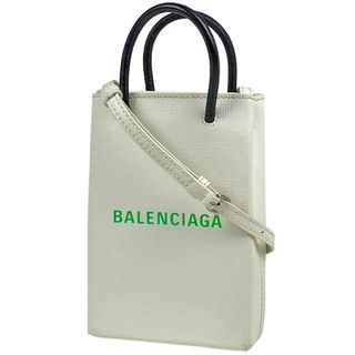 バレンシアガ(Balenciaga)のバレンシアガ ショッピング フォンホルダーバッグ レディース 【中古】(ショルダーバッグ)