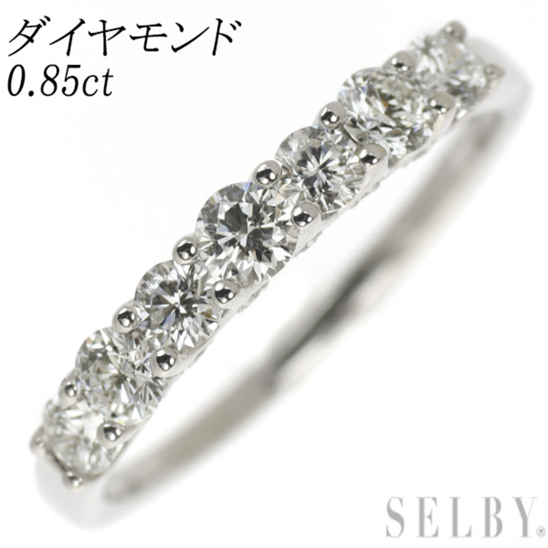 Pt950 ダイヤモンド リング 0.85ct レディースのアクセサリー(リング(指輪))の商品写真