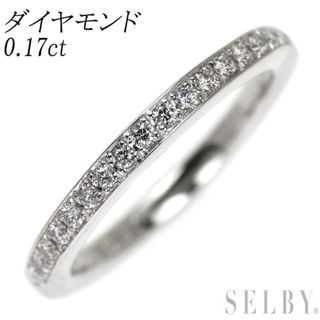 Pt900 ダイヤモンド リング 0.17ct ハーフエタニティ(リング(指輪))