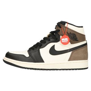 ナイキ(NIKE)のNIKE ナイキ Air Jordan 1 High OG Sail/Dark Mocha/Black エアジョーダン1 ハイカットスニーカー ダークモカ 555088-105 US8.5/26.5cm(スニーカー)