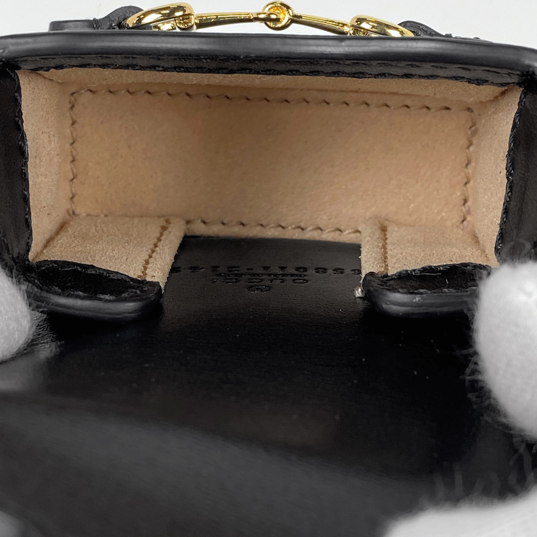 Gucci(グッチ)のグッチ ホースビット エアポッズ ケース レディース 【中古】 レディースのバッグ(ショルダーバッグ)の商品写真