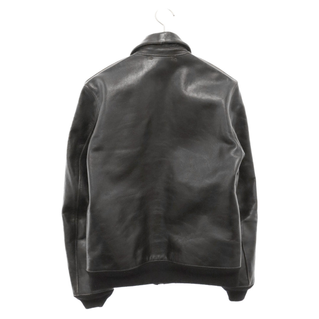 WACKO MARIA(ワコマリア)のWACKO MARIA ワコマリア 13AW TYPE A-2 LEATHER JACKET レザー フライトジャケット ブラック 13AW-LEA-07 メンズのジャケット/アウター(フライトジャケット)の商品写真