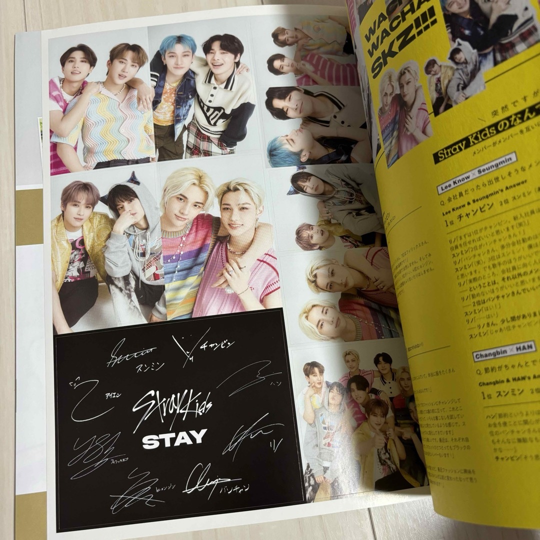 Stray Kids(ストレイキッズ)のmini(ミニ)2022年7月号 StrayKids スキズ エンタメ/ホビーの雑誌(ファッション)の商品写真