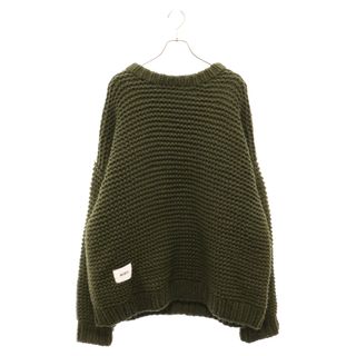 WTAPS ダブルタップス 22AW MEDIEVAL SWEATER ACR メディーバル アクリル ローゲージ スウェット セーター グリーン 222MADT-KNM05