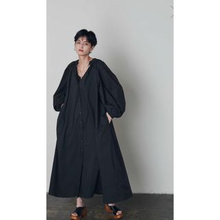 ローズバッド(ROSE BUD)の美品【ROSE BUD】ボリュームワンピース(ロングワンピース/マキシワンピース)