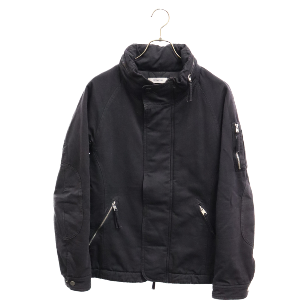 nonnative(ノンネイティブ)のnonnative ノンネイティブ 13AW TROOPER BLOUSON トルーパーブルゾン M-65モデル ジップアップ 裏地キルティング ジャケット ブラック NN-JU2402 メンズのジャケット/アウター(フライトジャケット)の商品写真