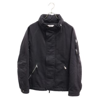 ノンネイティブ(nonnative)のnonnative ノンネイティブ 13AW TROOPER BLOUSON トルーパーブルゾン M-65モデル ジップアップ 裏地キルティング ジャケット ブラック NN-JU2402(フライトジャケット)