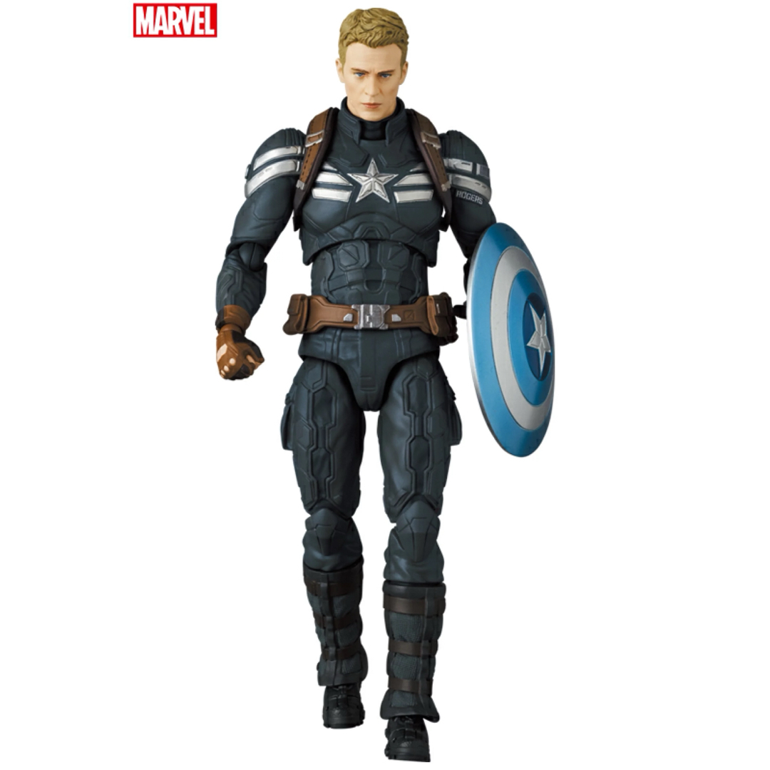 MEDICOM TOY(メディコムトイ)のMAFEX CAPTAIN AMERICA Stealth Suit “B” エンタメ/ホビーのフィギュア(アメコミ)の商品写真