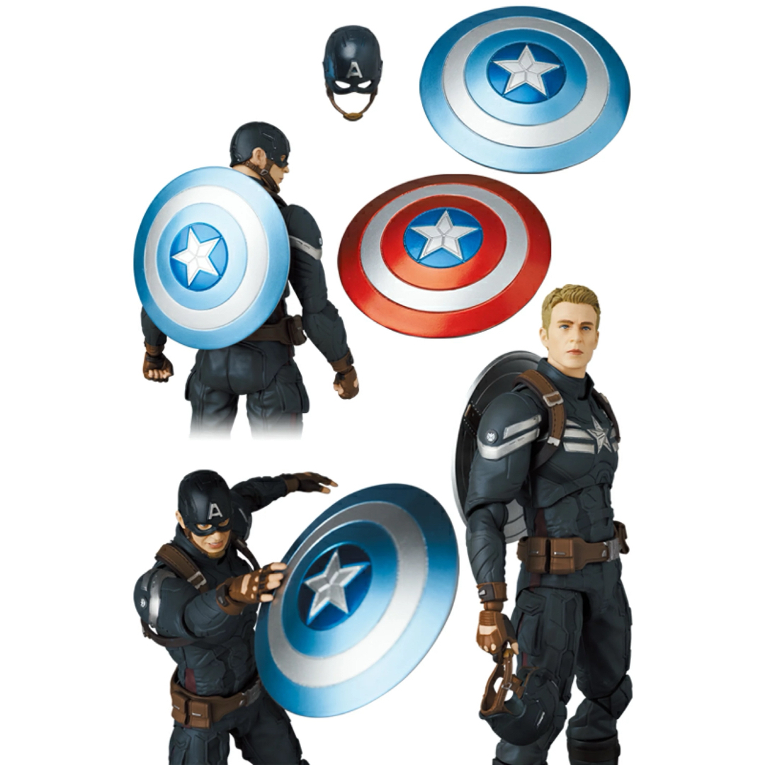 MEDICOM TOY(メディコムトイ)のMAFEX CAPTAIN AMERICA Stealth Suit “B” エンタメ/ホビーのフィギュア(アメコミ)の商品写真