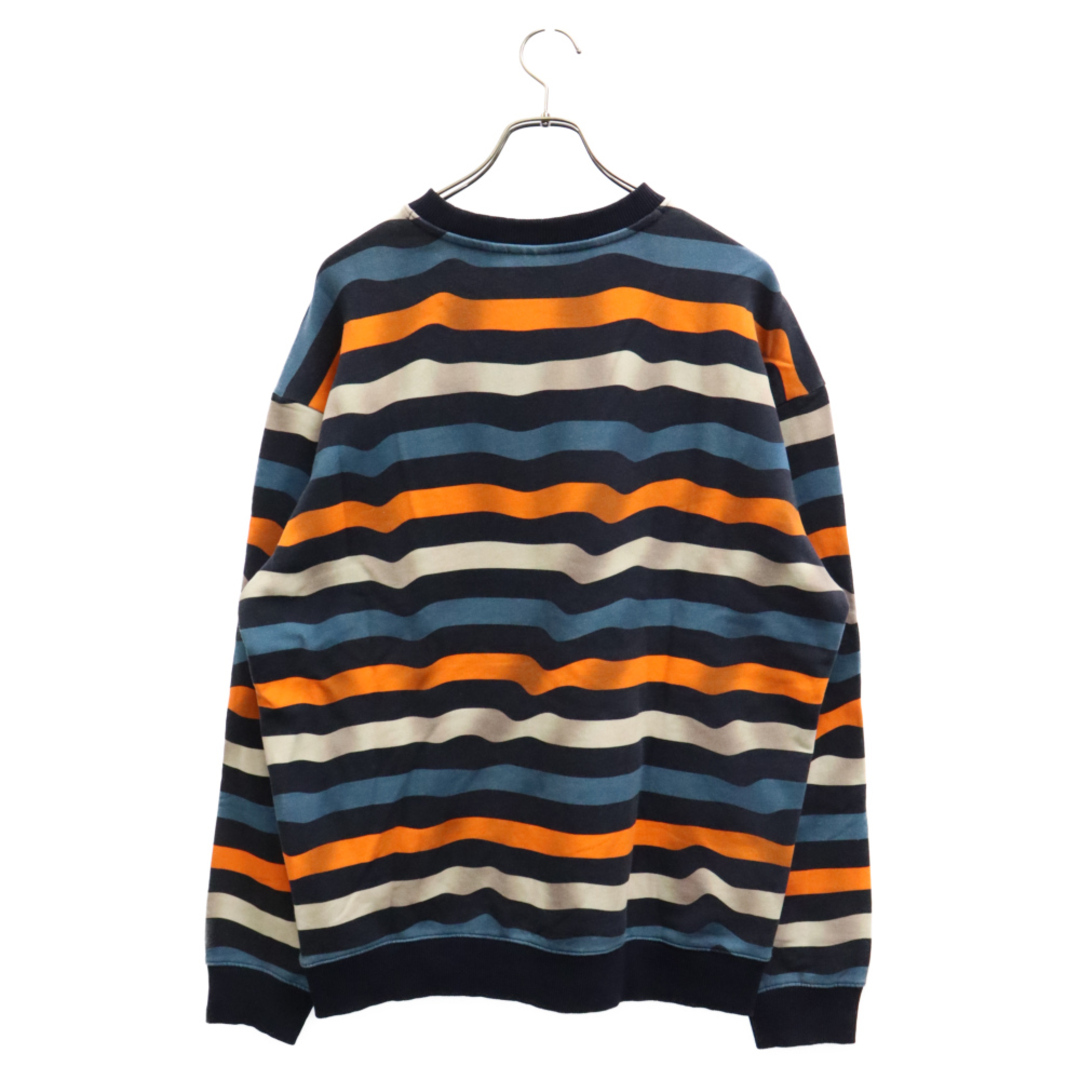 NAPAPIJRI(ナパピリ)のNAPAPIJRI ナパピリ Border Crewneck Sweat ボーダークルーネックスウェットトレーナー マルチカラー メンズのトップス(スウェット)の商品写真