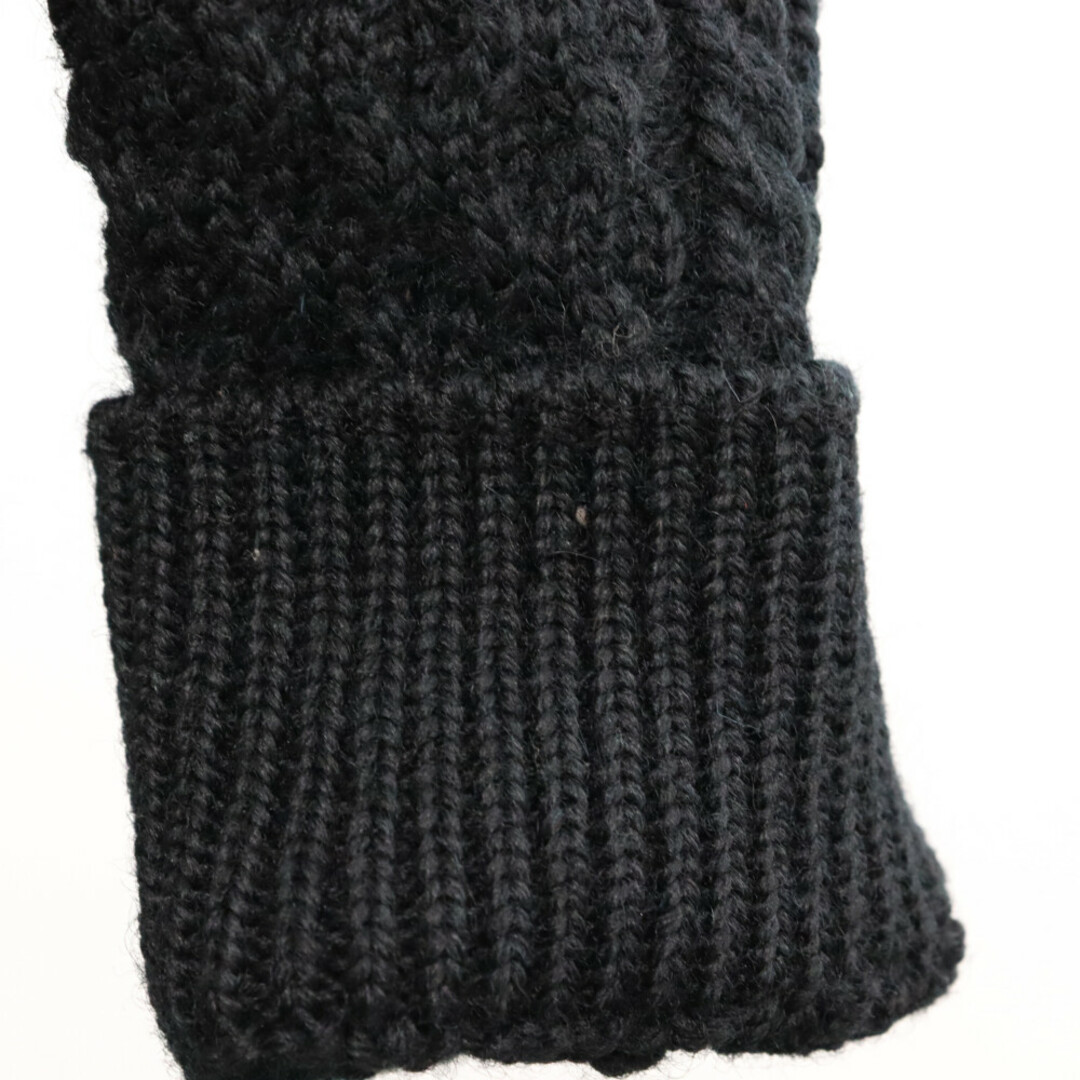 NOAH ノア Cable Knit Sweater デイジーパッチ ケーブルニットセーター ブラック 19-080-122-0000-3-0 メンズのトップス(ニット/セーター)の商品写真
