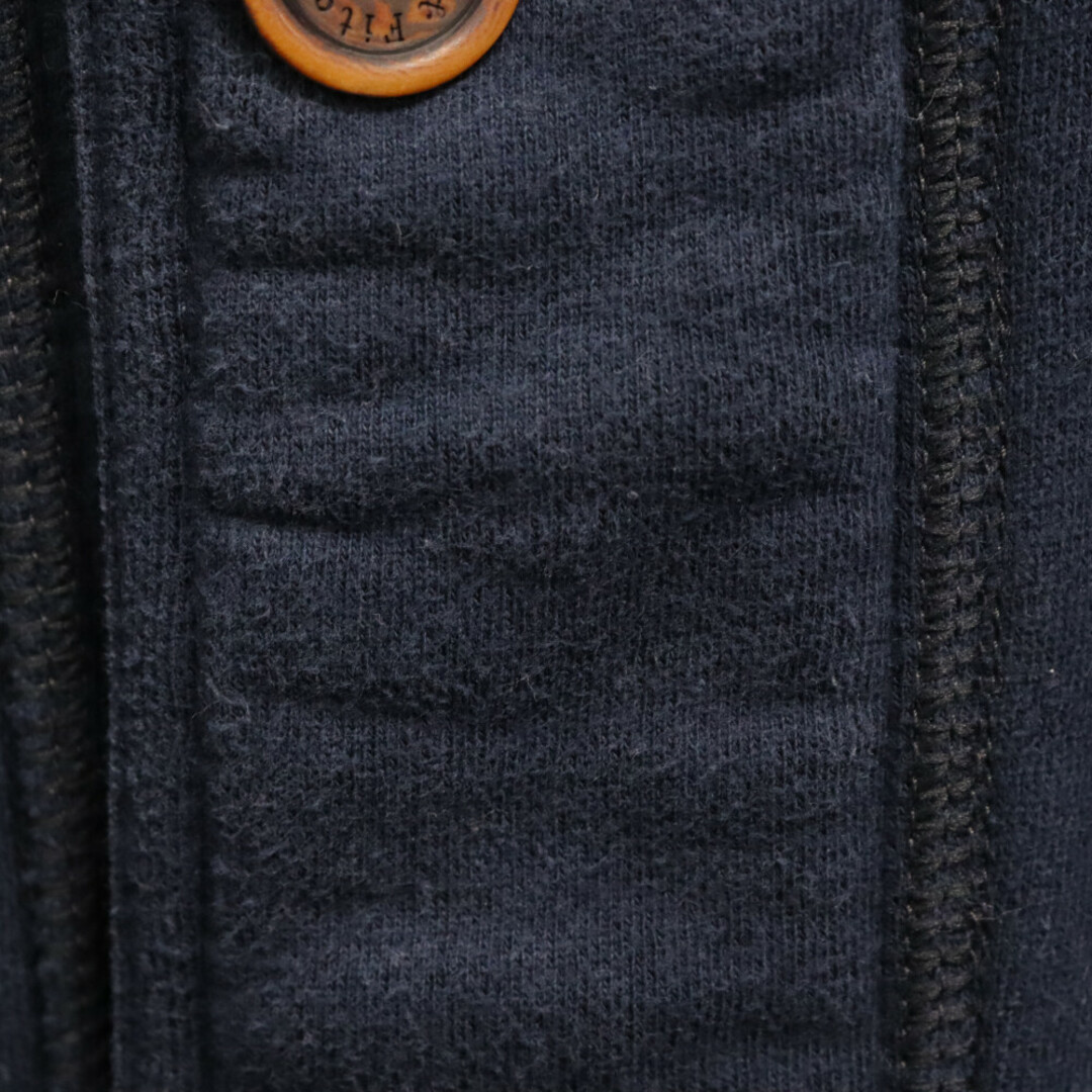 Abercrombie&Fitch(アバクロンビーアンドフィッチ)のAbercrombie&Fitch アバクロンビーアンドフィッチ A&Fパッチ ボタン ブルゾン ジャケット ネイビー メンズのジャケット/アウター(ブルゾン)の商品写真