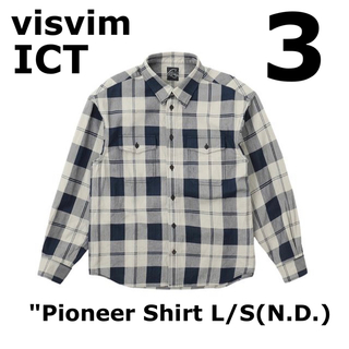 ヴィスヴィム(VISVIM)のvisvim ICT PIONEER SHIRT L/S N.D.サイズ3限定品(シャツ)