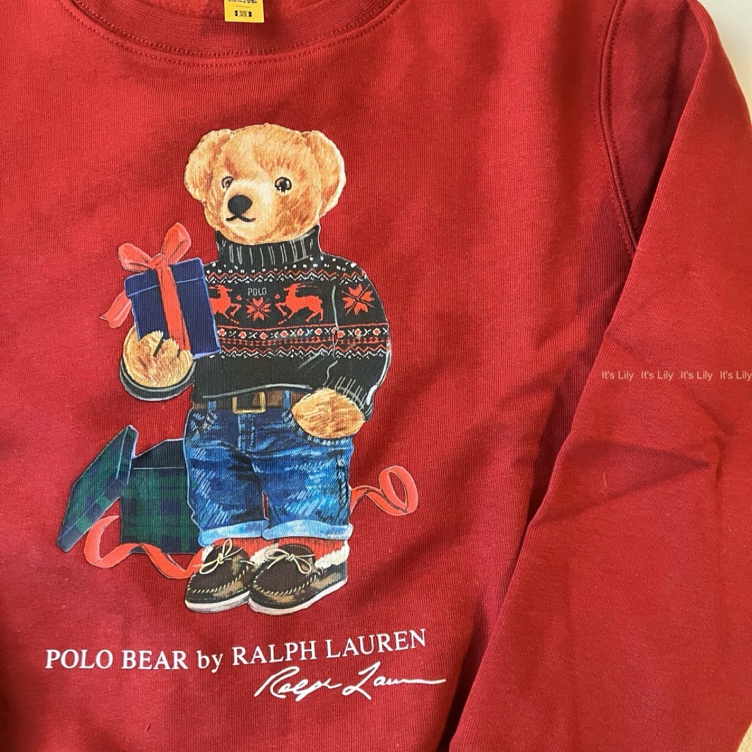 Ralph Lauren(ラルフローレン)の7t130cm 新作　ラルフローレン　ギフト　ポロベア　トレーナー キッズ/ベビー/マタニティのキッズ服男の子用(90cm~)(Tシャツ/カットソー)の商品写真