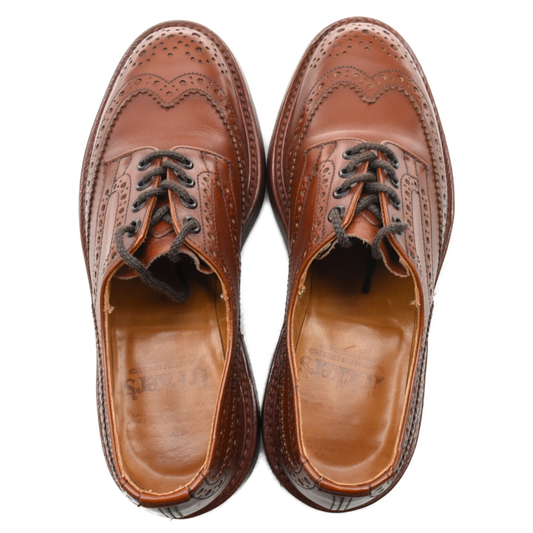 Trickers(トリッカーズ)のTricker's トリッカーズ BOURTON バートン ウィングチップシューズ ダイナイトソール ローカットシューズ ブラウン M5633 メンズの靴/シューズ(その他)の商品写真