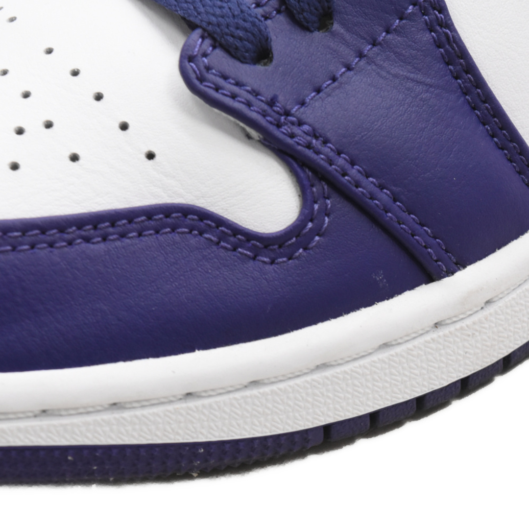 NIKE(ナイキ)のNIKE ナイキ WMS AIR JORDAN 1 LOW SKY J PURPLE-WHITE ウィメンズ エアジョーダンエアジョーダン1ロー ローカットスニーカー パープル/ホワイト 553558-515 US7/25cm レディースの靴/シューズ(スニーカー)の商品写真