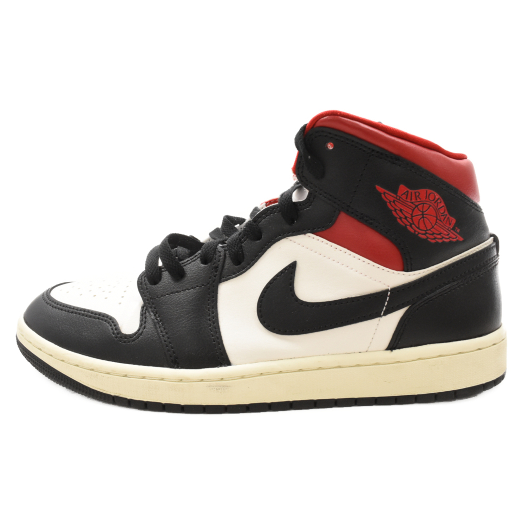 NIKE(ナイキ)のNIKE ナイキ WMNS AIR JORDAN 1 MID GYM RED BQ6472-061 ウィメンズ エアジョーダン 1 ミッド ジム レッド ミッドカットスニーカー US11/28cm レッド/ブラック メンズの靴/シューズ(スニーカー)の商品写真