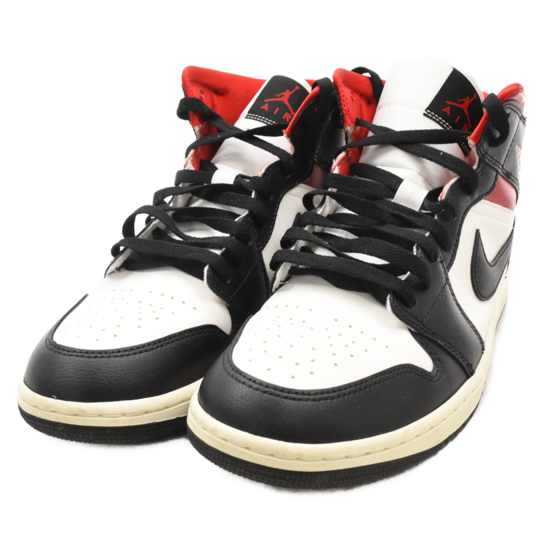 NIKE(ナイキ)のNIKE ナイキ WMNS AIR JORDAN 1 MID GYM RED BQ6472-061 ウィメンズ エアジョーダン 1 ミッド ジム レッド ミッドカットスニーカー US11/28cm レッド/ブラック メンズの靴/シューズ(スニーカー)の商品写真