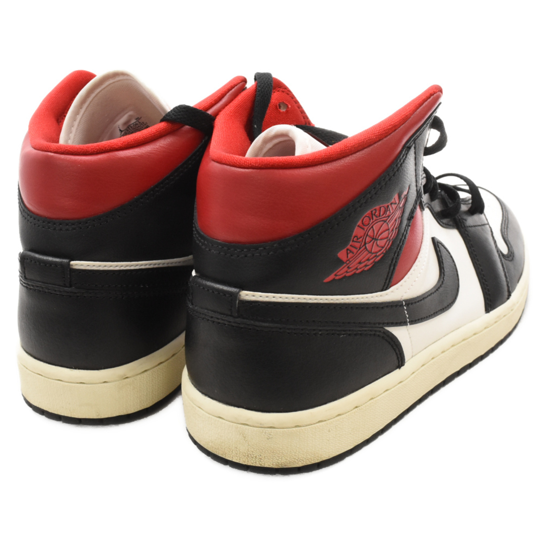 NIKE(ナイキ)のNIKE ナイキ WMNS AIR JORDAN 1 MID GYM RED BQ6472-061 ウィメンズ エアジョーダン 1 ミッド ジム レッド ミッドカットスニーカー US11/28cm レッド/ブラック メンズの靴/シューズ(スニーカー)の商品写真