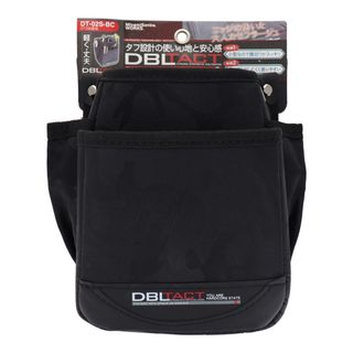 三共コーポレーション DBLTACT 腰袋 2段 ブラック迷彩 DT-02S-BC 580106 新品(工具)