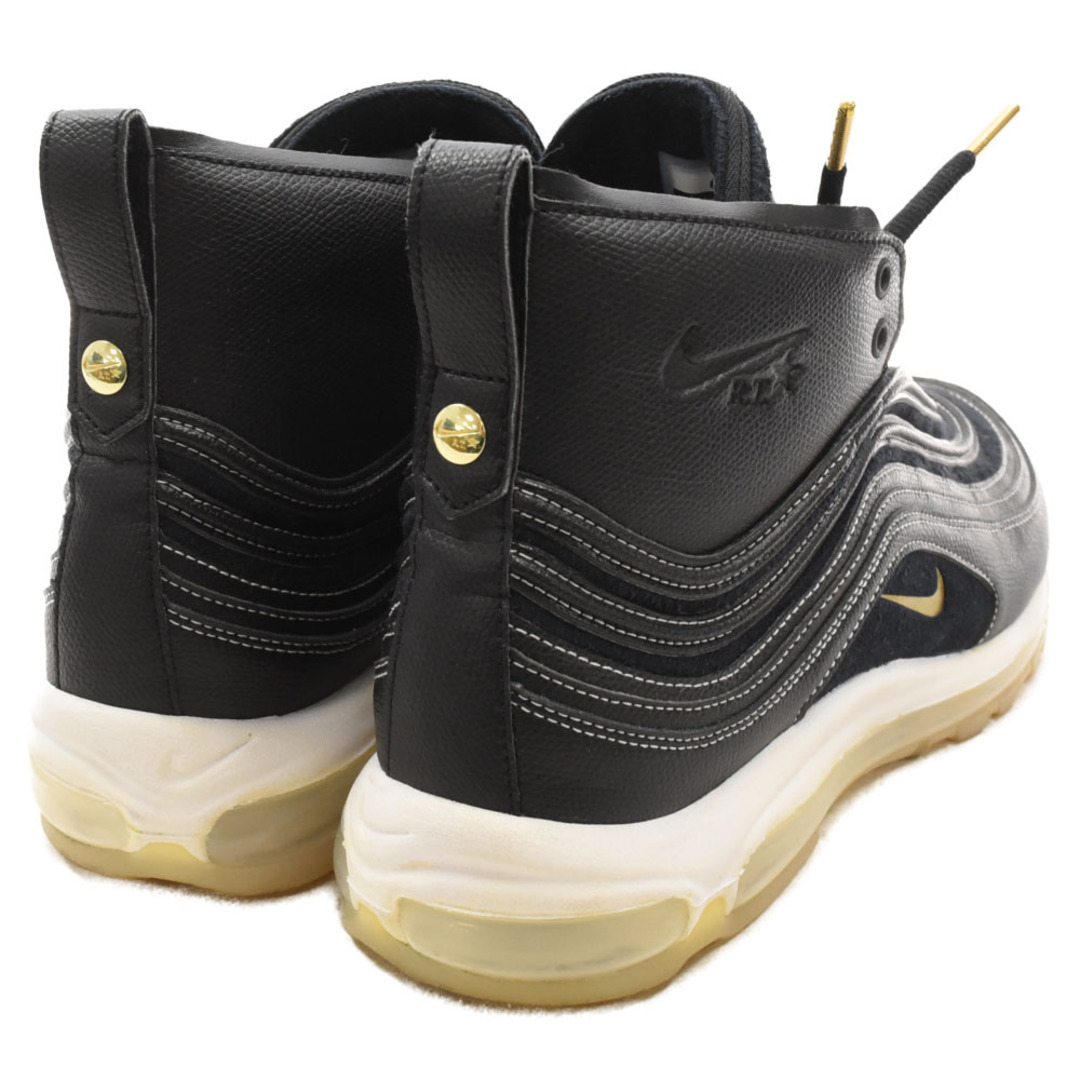 NIKE(ナイキ)のNIKE ナイキ ×RICCARDO TISCI NIKELAB AIR MAX 97 MID913314-001リカルドティッシ ナイキラボ エアマックス97 ミッドカットスニーカー US12/30cm ブラック メンズの靴/シューズ(スニーカー)の商品写真