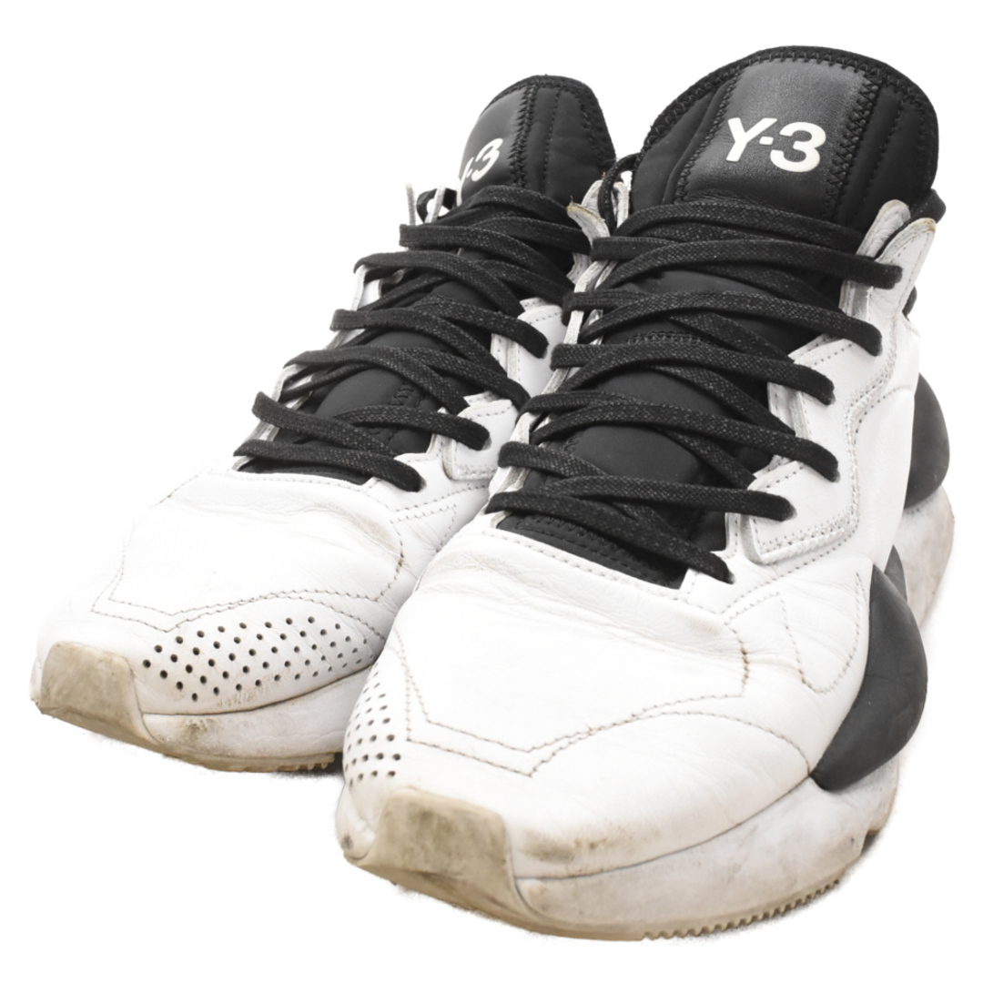 Y-3(ワイスリー)のY-3 ワイスリー KAIWA カイワ レザー ハイカットスニーカー US10 1/2/28.5cm FX7280 メンズの靴/シューズ(スニーカー)の商品写真