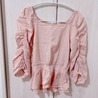 ダブルクローゼット(w closet)のw closet♡コットン100%トップス(シャツ/ブラウス(長袖/七分))