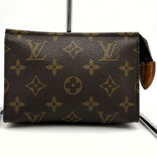 ルイヴィトン(LOUIS VUITTON)のルイ・ヴィトン M47546 ポッシュトワレット15 ポーチ モノグラム ブラウン PVC LOUIS VUITTON【中古】(ポーチ)