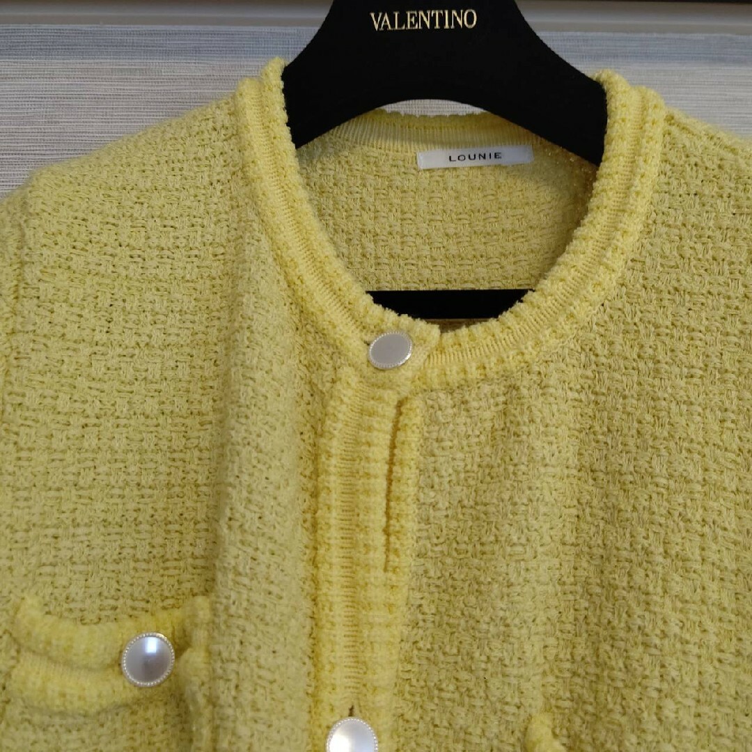 LOUNIE(ルーニィ)のLOUNIE💛ルーニィー 💛ロングカーディガン レディースのトップス(カーディガン)の商品写真