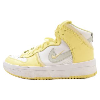 ナイキ(NIKE)のNIKE ナイキ WMNS DUNK HIGH UP ウィメンズ ダンク ハイ アップ ハイカットスニーカー ホワイト/イエロー US10.5/27.5cm DH3718-105(スニーカー)